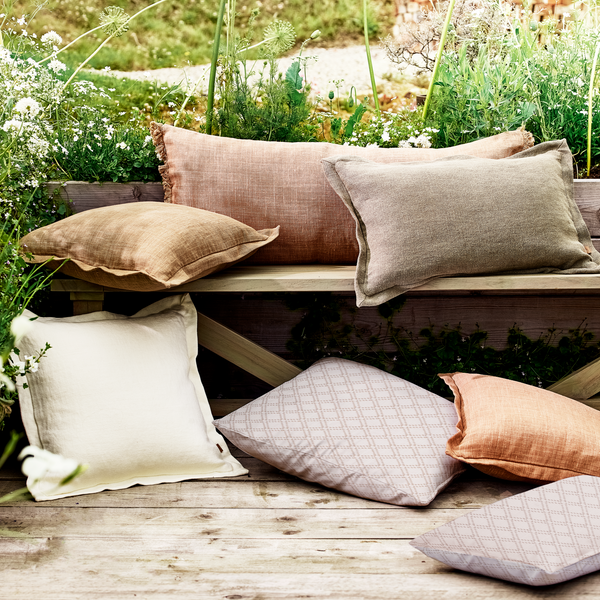 Neptune Cushions 45x45cm Beatrix Cushion, Chloe York Rose