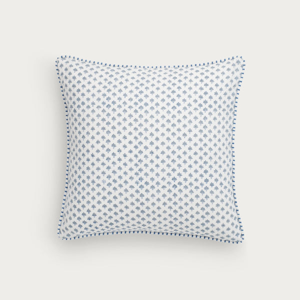 Neptune Cushions Eve Square Printed Scatter Cushion, Navy