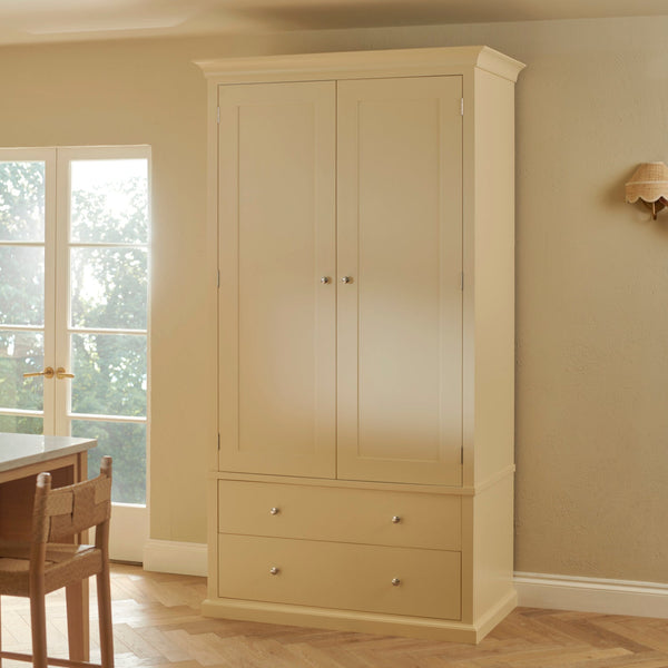 Neptune Full Height Cabinets Suffolk Freestanding Double Kitchen Larder, Painted