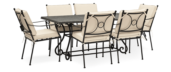 Neptune Garden Sets 6 seater / Rectangular Cheltenham Table & Chairs