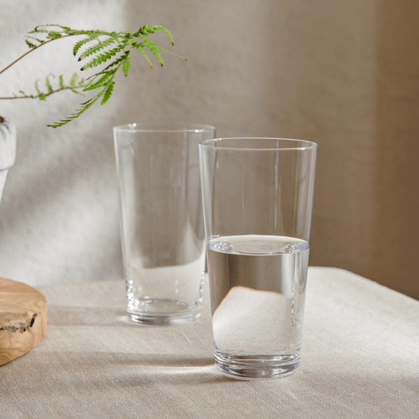 Neptune Glassware Greenwich Highball, Set of 6