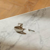 Neptune Handles & Hardware Satin Nickel Warwick Button Knob, Set of 2
