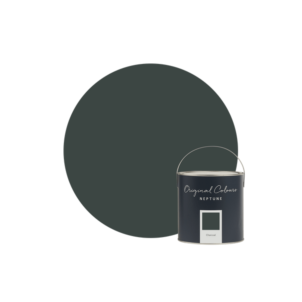 Neptune Paint Sample pot / Matt Emulsion Charcoal Paint