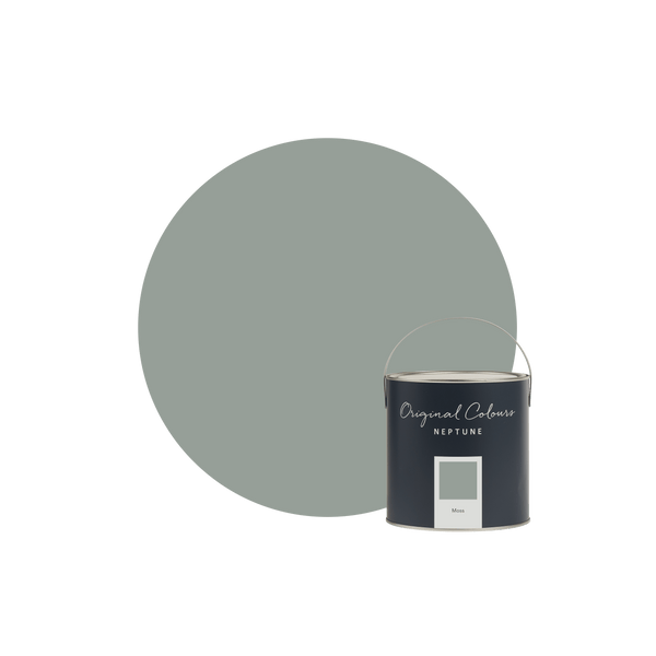 Neptune Paint Sample pot / Matt Emulsion Moss Paint