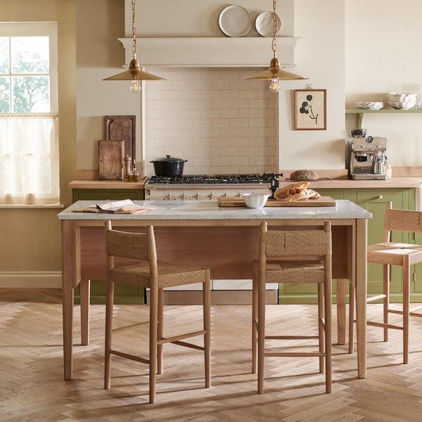 Neptune Stools Tilbury Rattan Bar Stool