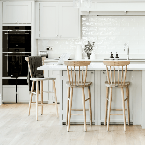 Neptune Stools Wardley Bar Stool, Natural Oak