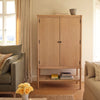 Neptune Storage Frome Cabinet, Natural Oak