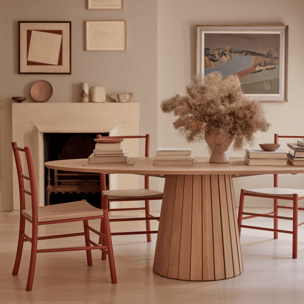 Neptune Tables Stratford Elliptical Dining Table
