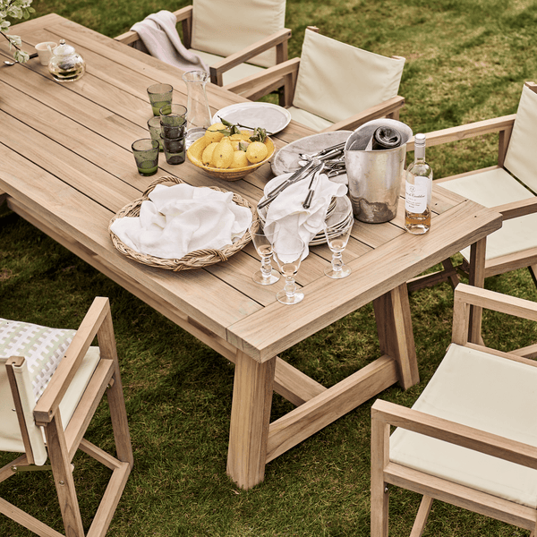 Neptune Tables Teak Stanway Rectangular Table
