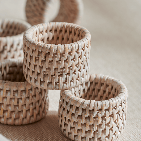 Neptune Tabletop Accessories Ashcroft Napkin Rings, Set of 6