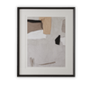 Neptune Wall Art Abstract Scene, Potters Pink