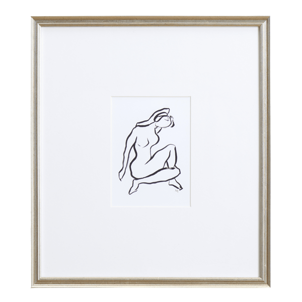 Neptune Wall Art I Sketch Seated