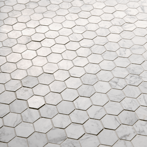 Neptune Wall & Floor Covering Kennet Carrara Marble Tiles