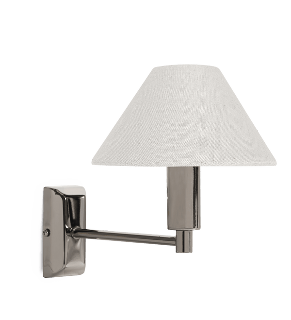 Neptune Wall Lights Oliver 8" Warm White / Chrome Brunswick Wall Light