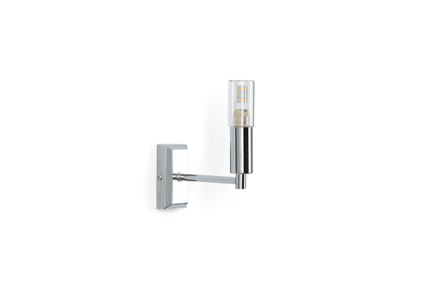 Neptune Wall Lights Without shade / Chrome Brunswick Wall Light