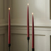 Neptune Accessories_Living accessories_Candles & diffusers default Nightingale Tapered Candles, Set of 4 - Cranberry