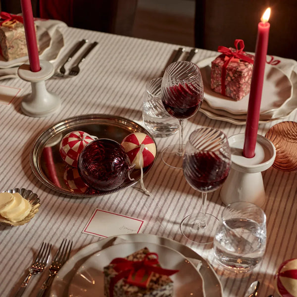 Neptune Accessories_Living accessories_Candles & diffusers default Nightingale Tapered Candles, Set of 4 - Cranberry