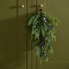 Neptune Seasonal_Christmas_Christmas accessories default Pussy Willow & Foliage Door Swag